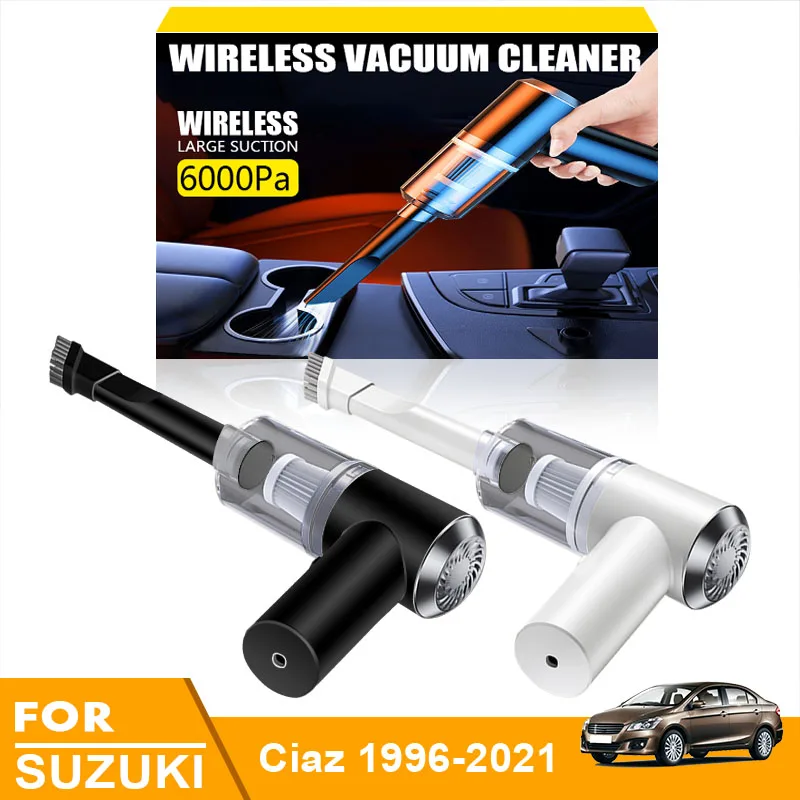 Handheld Car Cordless Vacuum Cleaner for Car Cleaning Automotive Products Auto Goods Home Appliance For Suzuki Ciaz 1996-2021
Handheld Car Cordless Vacuum Cleaner for Car Cleaning Automotive Products Auto Goods Home Appliance For Suzuki Ciaz 1996-2021