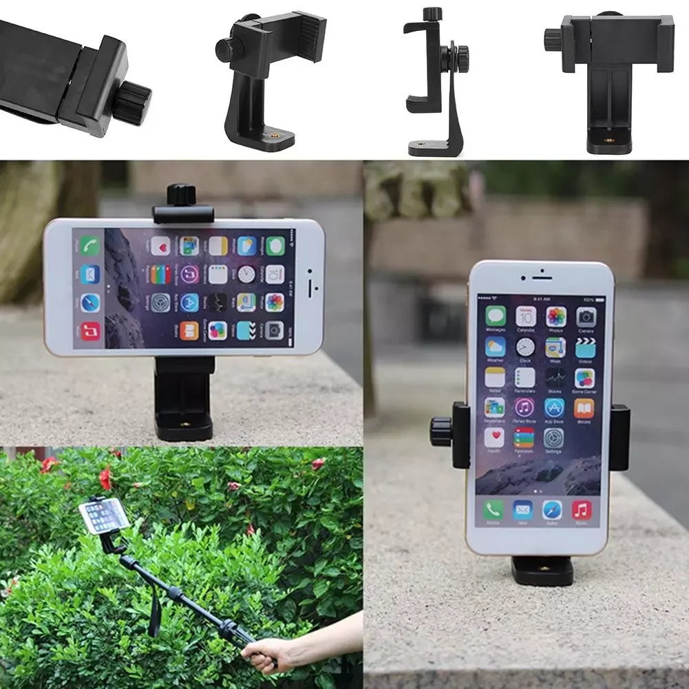 360 Degree Mobile Phone Clip Compatible With All 1/4 Screw Cellphone Holder Tripod Mount Desk Tripod Adapter For Samsung iphone
360 Degree Mobile Phone Clip Compatible With All 1/4 Screw Cellphone Holder Tripod Mount Desk Tripod Adapter For Samsung iphone