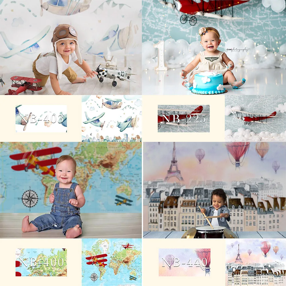 Airplane Travel Photography Background Travel Around The World Adventurer Pilot Newborn Photo Wallpaper Studio Photography Props 
Airplane Travel Photography Background Travel Around The World Adventurer Pilot Newborn Photo Wallpaper Studio Photography Props