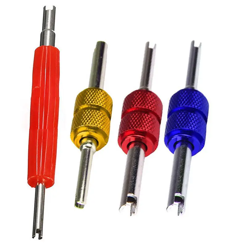 Car Valve core Metal Repair Tool 4pcs Accessories Dual end Installer Remover Air conditioning System Practical
Car Valve core Metal Repair Tool 4pcs Accessories Dual end Installer Remover Air conditioning System Practical