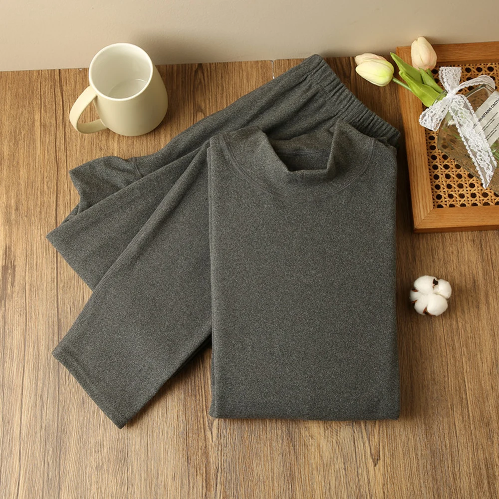 Mens Thermal Underwear Sets Elastic Fleece Lined Thermal Long Johns Set Warm Underwear 2Pcs Suit Casual Winter Underpants XL-3XL
Mens Thermal Underwear Sets Elastic Fleece Lined Thermal Long Johns Set Warm Underwear 2Pcs Suit Casual Winter Underpants XL-3XL