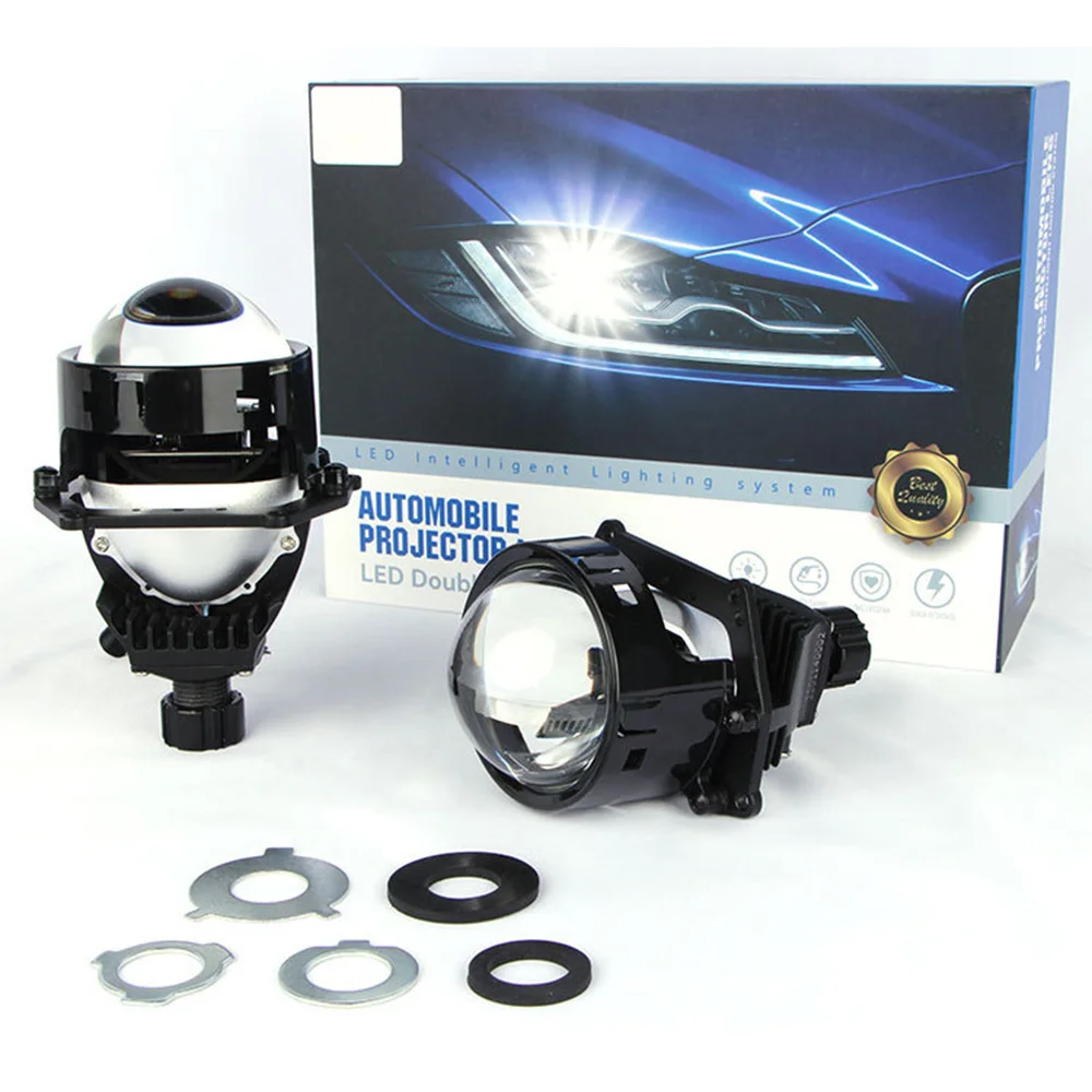 T1 Non-destructive 3 " Inch Bi Led Dual Lens Projector Headlights Lens To Sea 5 Lens Set Hi Lo Beam Super Bright Car Headlights
T1 Non-destructive 3 " Inch Bi Led Dual Lens Projector Headlights Lens To Sea 5 Lens Set Hi Lo Beam Super Bright Car Headlights