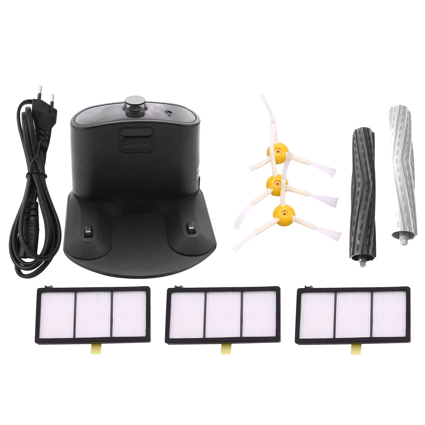 Home Base Charging Dock Extractor 3 Filters 3 Side Brushes for IRobot Roomba 800 & 900 Series 860 870 880 890 960 980 Vacuum IR
Home Base Charging Dock Extractor 3 Filters 3 Side Brushes for IRobot Roomba 800 & 900 Series 860 870 880 890 960 980 Vacuum IR