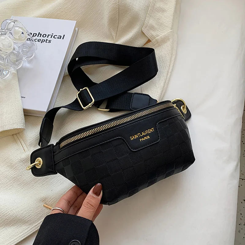 Women's Fanny Pack Quality Leather Waist Bag Fashion Shoulder Crossbody Chest Bags Brand Handbag Female Belt Bag Cute Backpack
Women's Fanny Pack Quality Leather Waist Bag Fashion Shoulder Crossbody Chest Bags Brand Handbag Female Belt Bag Cute Backpack