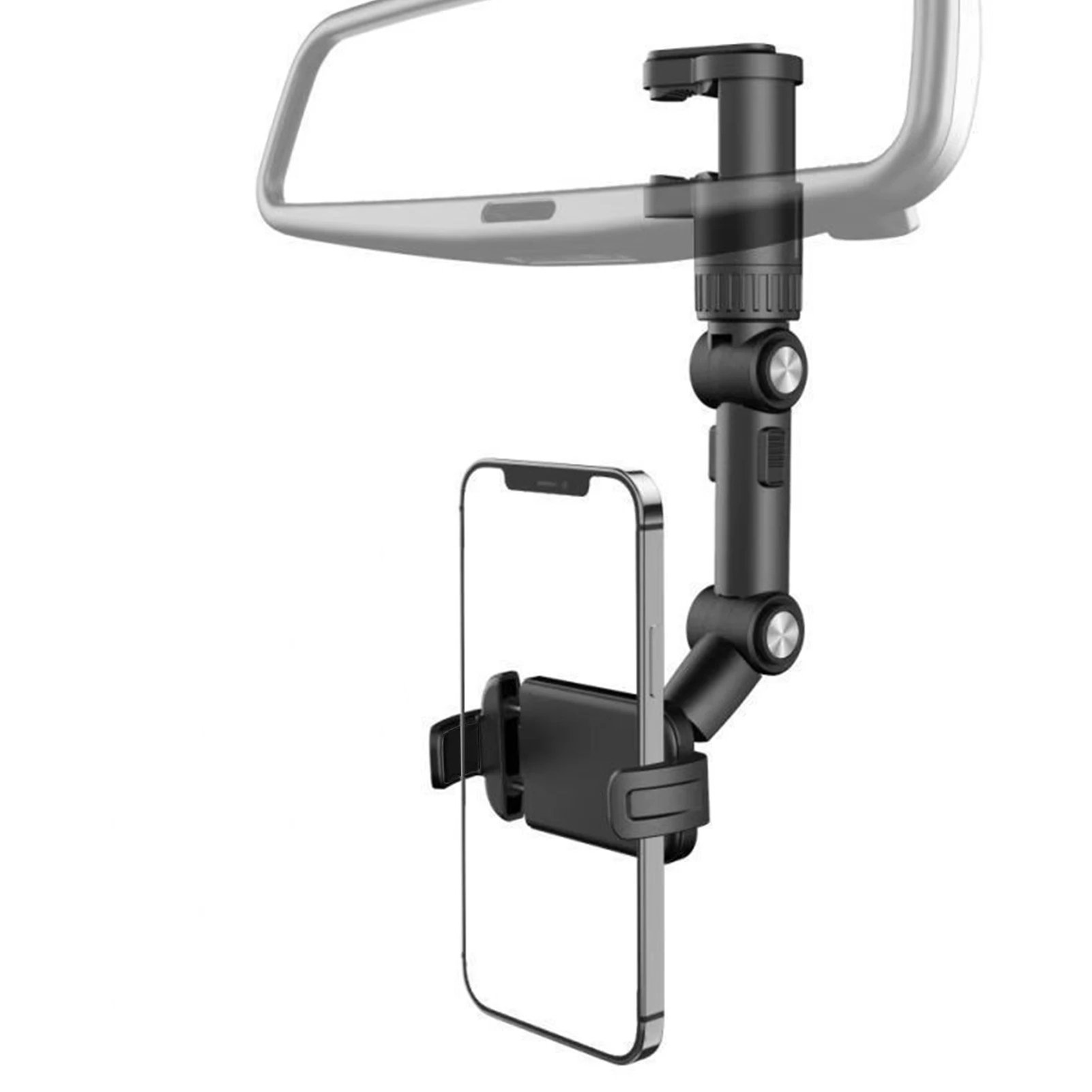 Car Rearview Mirror Phone Holder Auto Rear View Mirror Telephone Stand 360 Degree Rotating Hanging Phone Support Car Accessories
Car Rearview Mirror Phone Holder Auto Rear View Mirror Telephone Stand 360 Degree Rotating Hanging Phone Support Car Accessories