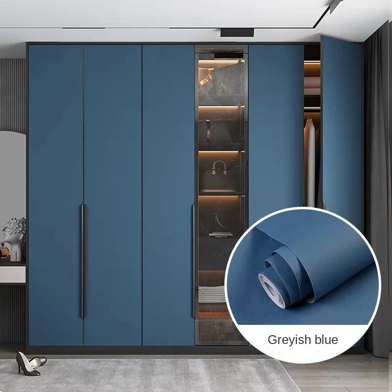 0.6*1/3m Furniture Sticker Wall Paper Self-adhesive Waterproof Pure Color Grey Blue Pink Beige Cabinet Tile Decoration Home
0.6*1/3m Furniture Sticker Wall Paper Self-adhesive Waterproof Pure Color Grey Blue Pink Beige Cabinet Tile Decoration Home