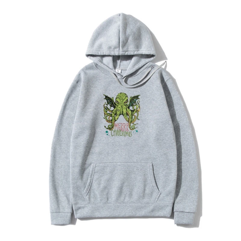 С надписью Merry Cthulhumas-Рождественская верхняя одежда Cthulhu lovecраф 
С надписью Merry Cthulhumas-Рождественская верхняя одежда Cthulhu lovecраф