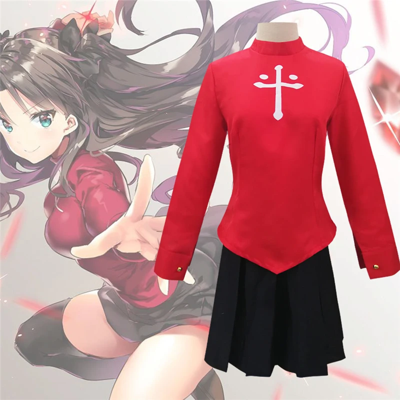 Fate Stay Night Rin Tohsaka Anime Cosplay Costume Halloween Costumes For Women Carnival Expo Performance Clothing Sexy Red
Fate Stay Night Rin Tohsaka Anime Cosplay Costume Halloween Costumes For Women Carnival Expo Performance Clothing Sexy Red