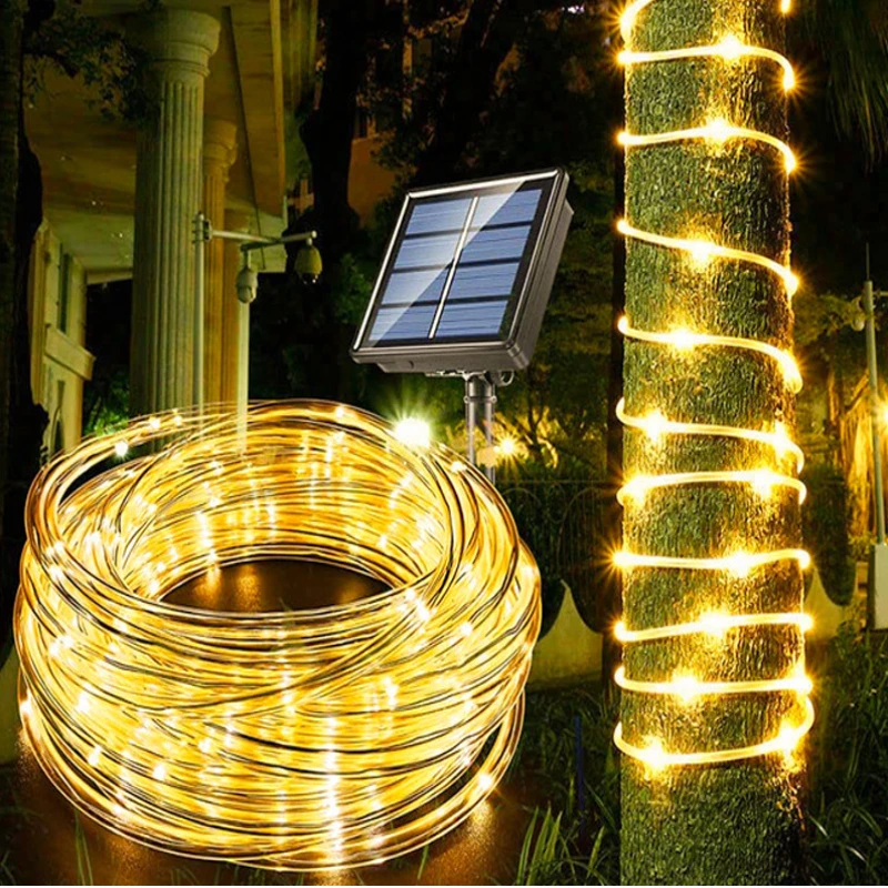 7/12m Led Light Outdoor Waterproof Street Spotlight Rope Tube Fairy Light Solar/Battery/Usb Powered Christmas Garland Decor
7/12m Led Light Outdoor Waterproof Street Spotlight Rope Tube Fairy Light Solar/Battery/Usb Powered Christmas Garland Decor