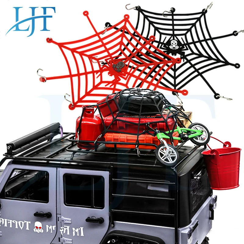 LJF 1pcs Rubber Luggage Net Decoration for Traxxas UDR Unlimited Desert Racer RC Crawler Slash Axial SCX10 90046 WPL D90 L310
LJF 1pcs Rubber Luggage Net Decoration for Traxxas UDR Unlimited Desert Racer RC Crawler Slash Axial SCX10 90046 WPL D90 L310
