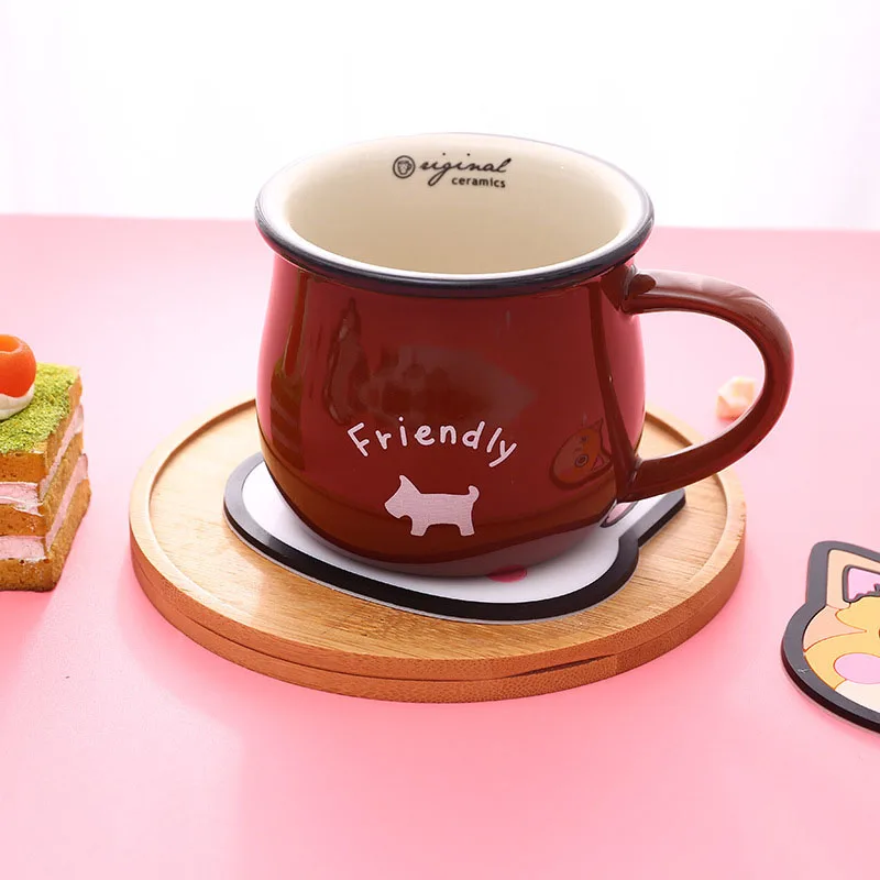 Cute Cartoon Cat Shaped Tea Mat Cup Holder Pad Coffee Hot Drink Silicone Coaster Stand Heat Insulated Pad Kitchen Accessories
Cute Cartoon Cat Shaped Tea Mat Cup Holder Pad Coffee Hot Drink Silicone Coaster Stand Heat Insulated Pad Kitchen Accessories
