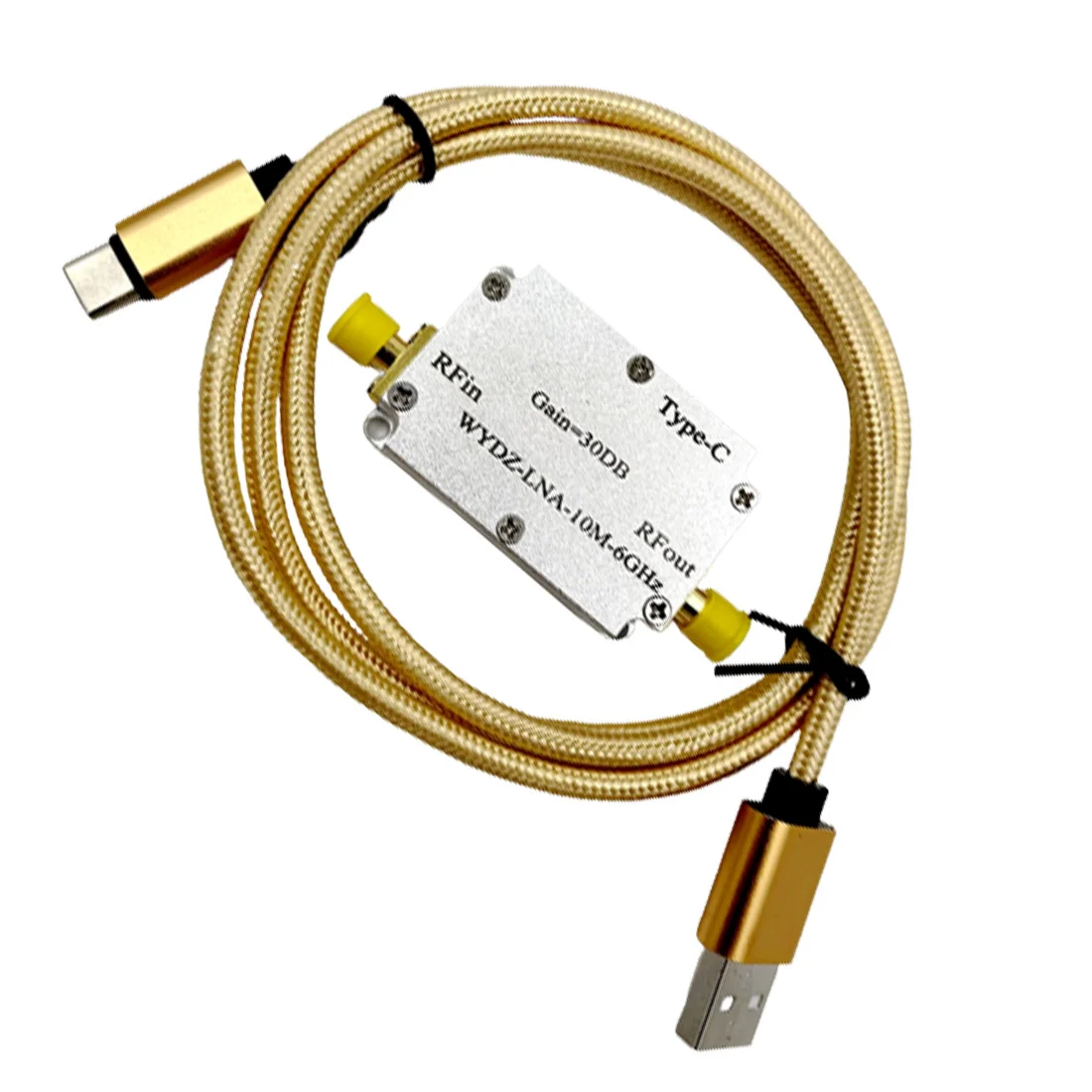 10M-6GHz Low Noise Amplifier Gain 30DB High Flatness LNA RF Signal Driving Receiver Front End for Radio FM Radio, 30DB
10M-6GHz Low Noise Amplifier Gain 30DB High Flatness LNA RF Signal Driving Receiver Front End for Radio FM Radio, 30DB