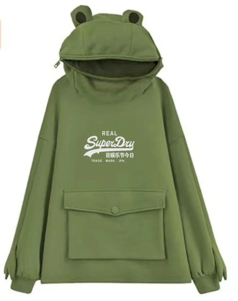 2022 Spring and Autumn Ladies Casual Hooded Pullover Sweater Solid Color Sports Sweater Top
2022 Spring and Autumn Ladies Casual Hooded Pullover Sweater Solid Color Sports Sweater Top