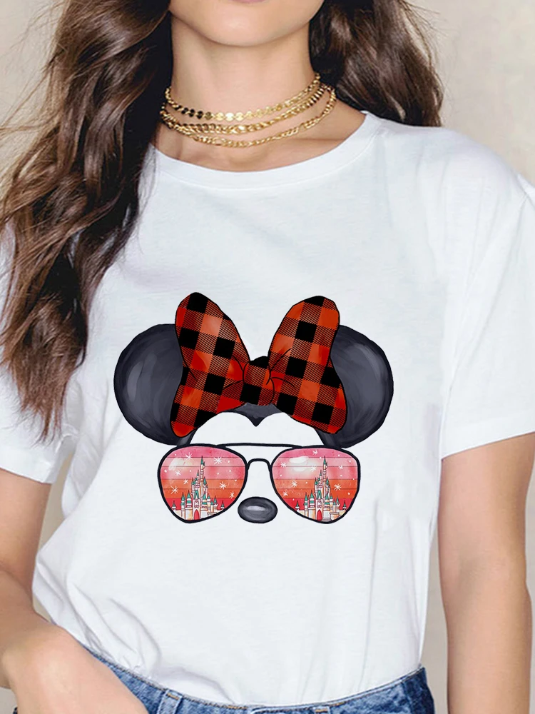 T-Shirt Women Summer Disney Wearing Sunglasses Series New Products Trendy Leisure Print Tshirt Sunglasses Castle Minnie Mouse
T-Shirt Women Summer Disney Wearing Sunglasses Series New Products Trendy Leisure Print Tshirt Sunglasses Castle Minnie Mouse