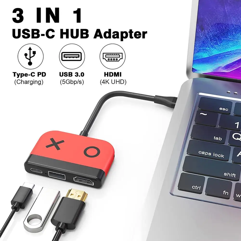 Портативная док-станция для телевизора зарядное устройство 4k Hdmi-совместимый