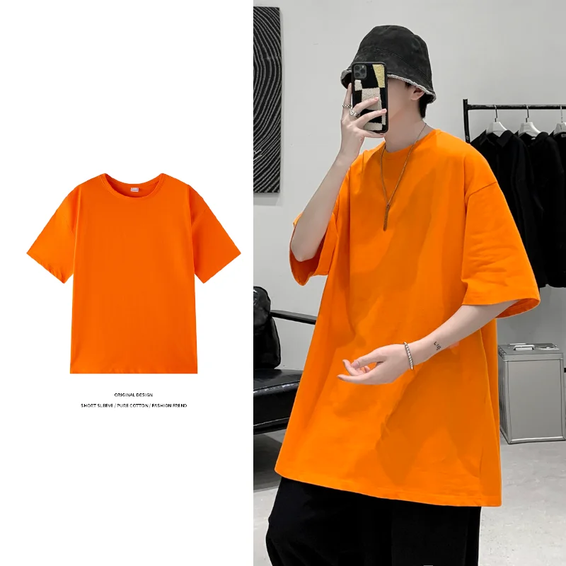 Couples Loose Fit Cotton Tees Women Summer Fashion Trends Colorful Clothes Teenage Girls Oversized Tops Basic T Shirt Streetwear
Couples Loose Fit Cotton Tees Women Summer Fashion Trends Colorful Clothes Teenage Girls Oversized Tops Basic T Shirt Streetwear