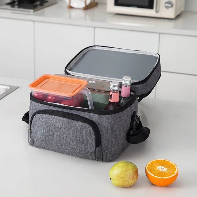 Double-Layer Crossbody Insulation Lunch Bag For Women Large Capacity Thermal Food Storage Container Picnic Bento Cooler Bag
Double-Layer Crossbody Insulation Lunch Bag For Women Large Capacity Thermal Food Storage Container Picnic Bento Cooler Bag