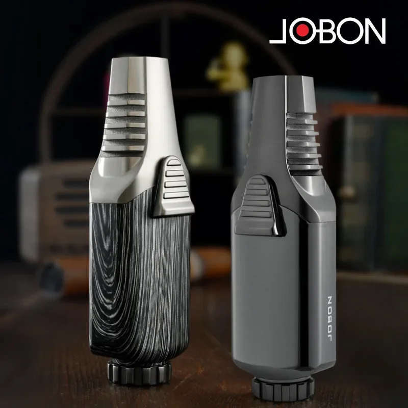 JOBON уличная ветрозащитная бутановая газовая зажигалка турбинный факел с синим
