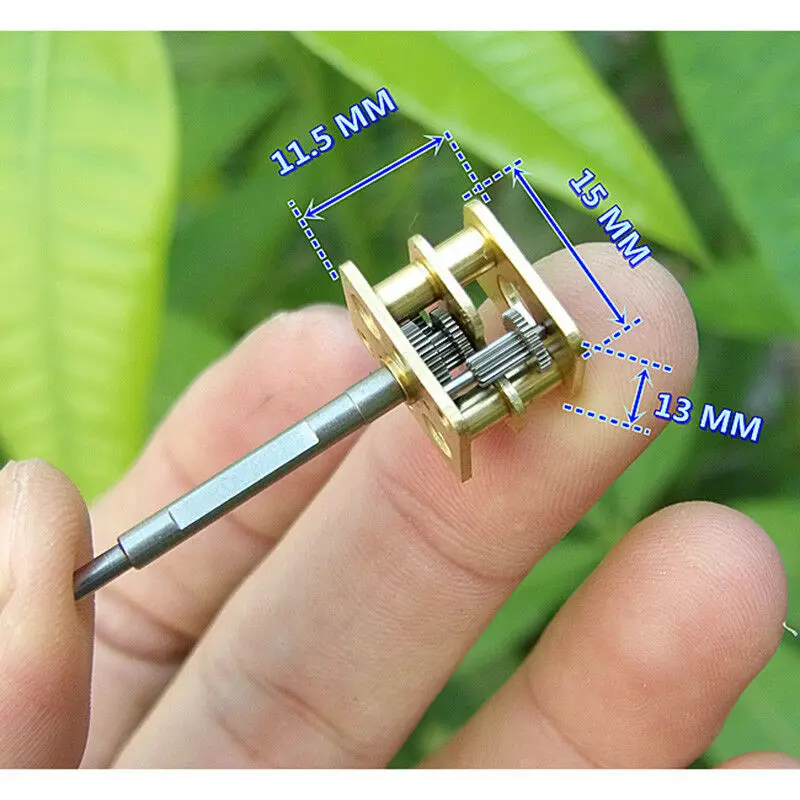 1:35 Ratio Full Metal Gearbox Precise Gear Gearwheel Reducer Slow Speed Reduction Worm Gear Model for DC 050 Motor
1:35 Ratio Full Metal Gearbox Precise Gear Gearwheel Reducer Slow Speed Reduction Worm Gear Model for DC 050 Motor