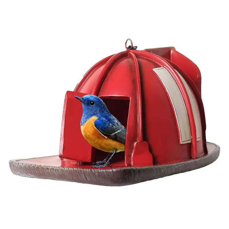 Firefighter Bird House Vintage-Style Firefighter Outdoor Decor Decorative Bird House For Yard And Garden Decoration Hangable
Firefighter Bird House Vintage-Style Firefighter Outdoor Decor Decorative Bird House For Yard And Garden Decoration Hangable