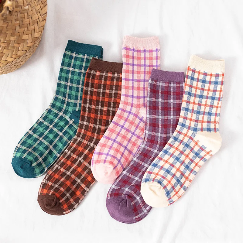 Cotton Socks Women's College Style Kawaii Simple Woman Clothes Japanese Harajuku Korean Version Medium Tube Socks Color Blocking
Cotton Socks Women's College Style Kawaii Simple Woman Clothes Japanese Harajuku Korean Version Medium Tube Socks Color Blocking