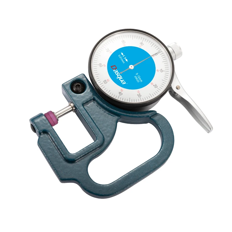 Dasqua 0-10mm 0-30mm 0-0.5'' Dial Thickness Gauge 0.01 Graduation Metal Plate /Glass /Plastic Plate Measuring Tool
Dasqua 0-10mm 0-30mm 0-0.5'' Dial Thickness Gauge 0.01 Graduation Metal Plate /Glass /Plastic Plate Measuring Tool