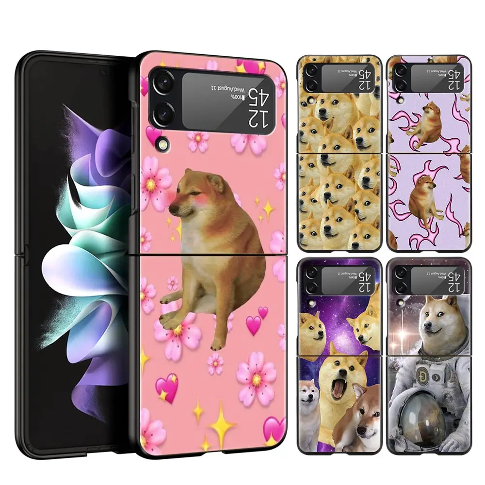 Cheems Doge Hard PC Phone Case For Samsung Galaxy Z Flip Black Cover For Galaxy Z Flip 3 5G Foldable Shockproof Case Fundas Bag
Cheems Doge Hard PC Phone Case For Samsung Galaxy Z Flip Black Cover For Galaxy Z Flip 3 5G Foldable Shockproof Case Fundas Bag