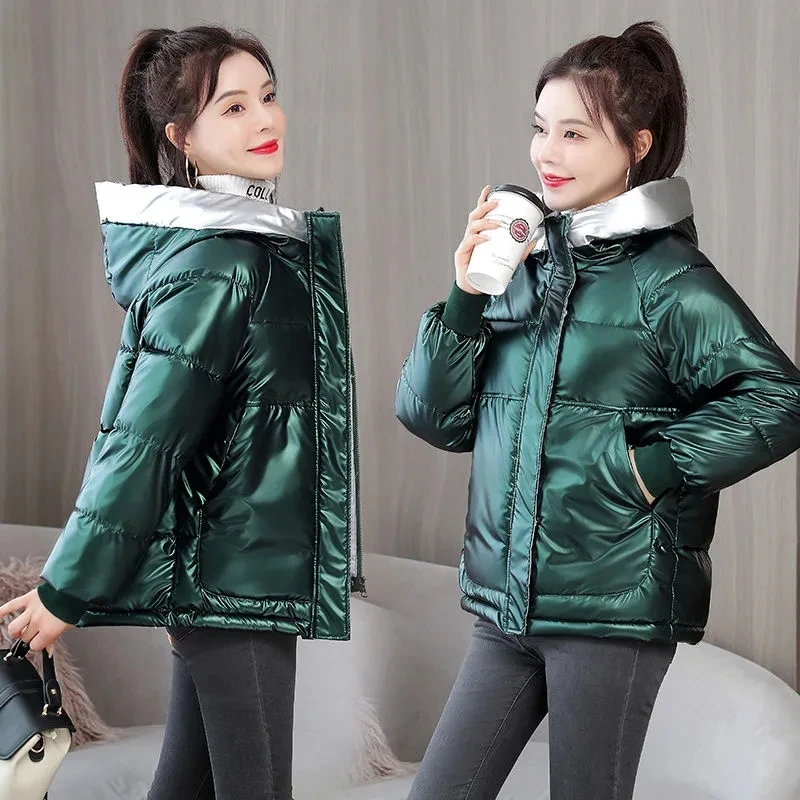 Women's Parkas 2022 New Fashion Short Down Padded Jacket Coat Schoolgirle Winter Thickened Down Cotton Jacket Lady Jackets
Women's Parkas 2022 New Fashion Short Down Padded Jacket Coat Schoolgirle Winter Thickened Down Cotton Jacket Lady Jackets