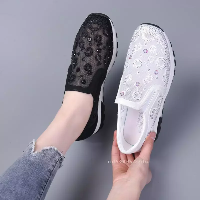 Mesh Soft Sole Casual Sneakers Hidden Wedge Sneakers Women Casual Shoes Walking Summer on Platform Shoes Zapatillas Mujer
Mesh Soft Sole Casual Sneakers Hidden Wedge Sneakers Women Casual Shoes Walking Summer on Platform Shoes Zapatillas Mujer