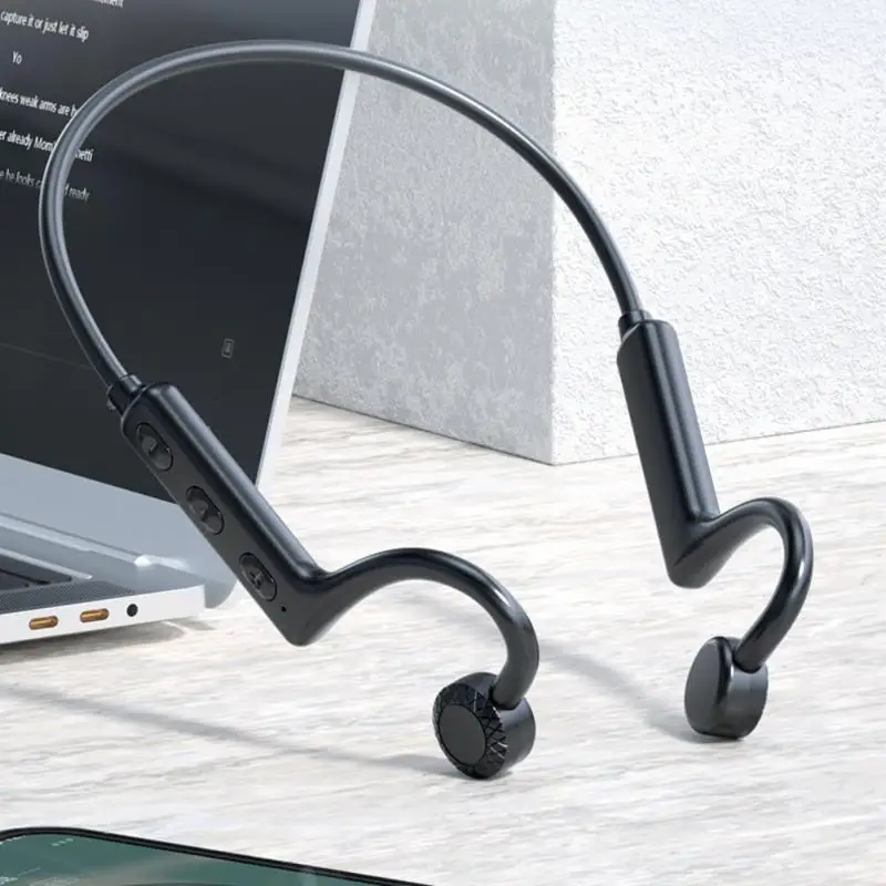 Wireless Headset Bluetooth 5.1 Bone Conducting Audio Equipment OpenEAR Outdoor Sports Stereo Waterproof Microphone Earphones
Wireless Headset Bluetooth 5.1 Bone Conducting Audio Equipment OpenEAR Outdoor Sports Stereo Waterproof Microphone Earphones