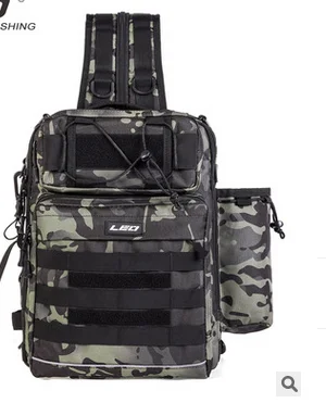 Outdoor Multi-function Fishing Bag Sling Backpack Large Capacity Storage Bag for Fishing Camping Hiking Climbing fishing
Outdoor Multi-function Fishing Bag Sling Backpack Large Capacity Storage Bag for Fishing Camping Hiking Climbing fishing