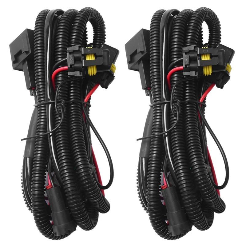 2Pcs Car Fog Light Relay Harness H11 880 Relay Adapter Extension Cable 40A LED Light And Halogen Fog Light Connector
2Pcs Car Fog Light Relay Harness H11 880 Relay Adapter Extension Cable 40A LED Light And Halogen Fog Light Connector