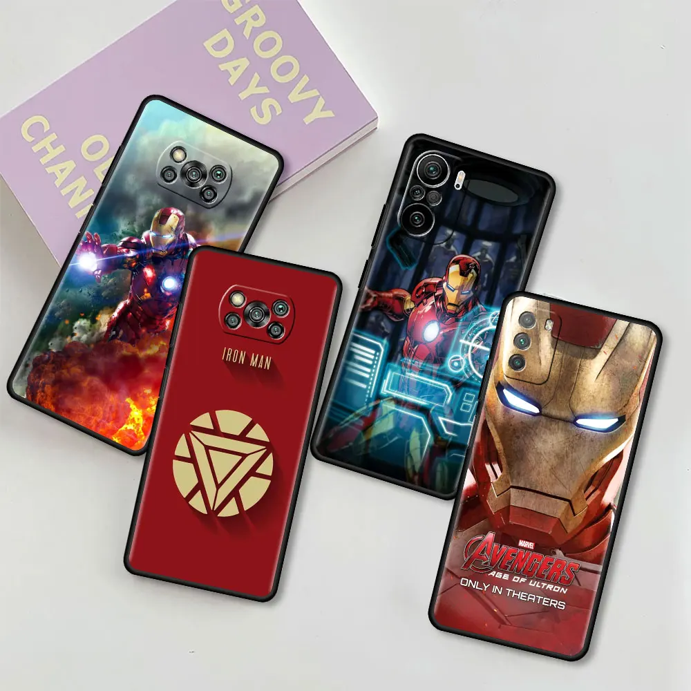 Captain America Iron Man Case For Xiaomi Mi Poco X3 NFC M3 Pro F3 GT M4 F1 X2 11T Lite Note 10 10T 9T Silicone Shell Phone Cover
Captain America Iron Man Case For Xiaomi Mi Poco X3 NFC M3 Pro F3 GT M4 F1 X2 11T Lite Note 10 10T 9T Silicone Shell Phone Cover