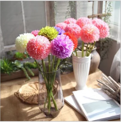 Single head small Hydrangea onion ball simulation flower silk artificial flower home onion ball
Single head small Hydrangea onion ball simulation flower silk artificial flower home onion ball