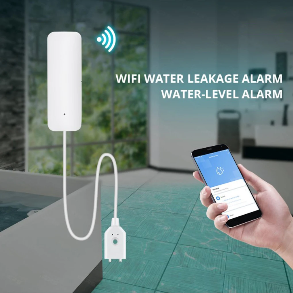 Система оповещения об утечке воды, Беспроводной сенсор с Wi-Fi для умного дома, оповещение о телефонном приложении, детектор замачивания с пит...
Система оповещения об утечке воды, Беспроводной сенсор с Wi-Fi для умного дома, оповещение о телефонном приложении, детектор замачивания с пит...