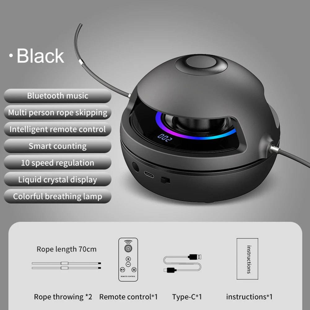 Smart Automatic Electric Skipping Machine Remote Control Digital Counter Intelligent Rope Multi-person Home Exercising Fitness
Smart Automatic Electric Skipping Machine Remote Control Digital Counter Intelligent Rope Multi-person Home Exercising Fitness