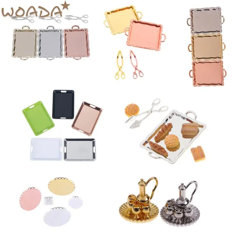 1Set 1:12 Dollhouse Miniature Accessories alloy Silver Tray Silver Clip Breads Tea Set Teapot Cup Plate Kitchen Toy Accessories
1Set 1:12 Dollhouse Miniature Accessories alloy Silver Tray Silver Clip Breads Tea Set Teapot Cup Plate Kitchen Toy Accessories