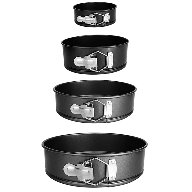 Cake Pan Set Professional Baking Mold Cake Pan Set Non-Stick With Removable Bottom 4 Pieces (4Inch/7Inch/9Inch/10Inch)
Cake Pan Set Professional Baking Mold Cake Pan Set Non-Stick With Removable Bottom 4 Pieces (4Inch/7Inch/9Inch/10Inch)