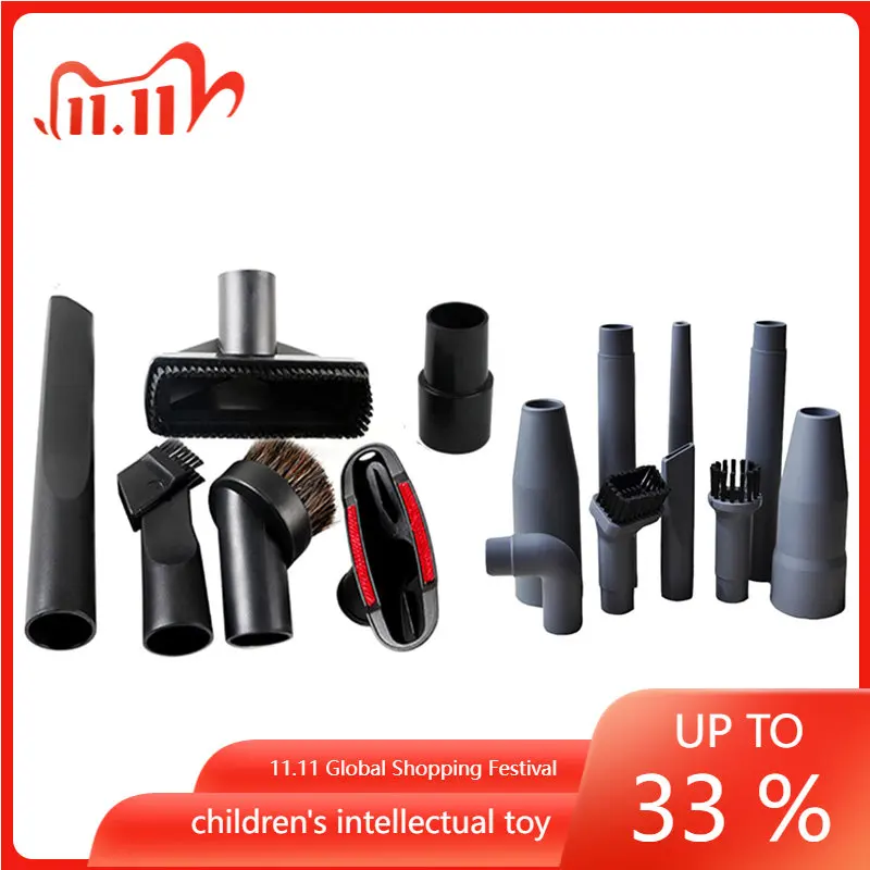 15pcs/Set Vacuum Cleaner Accessories Suction Head Flat Nozzle Brushes 32MM/35MM Vacuum Cleaner Used In Gaps, Sofa Corners,etc
15pcs/Set Vacuum Cleaner Accessories Suction Head Flat Nozzle Brushes 32MM/35MM Vacuum Cleaner Used In Gaps, Sofa Corners,etc
