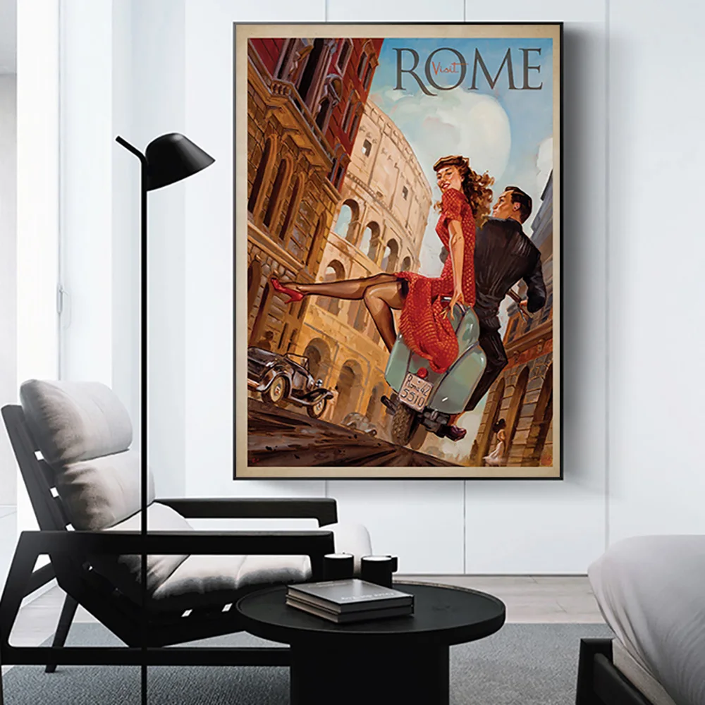 Vintage Couple Love Canvas Painting Colosseum Travel Advert Rome Italy Art Posters Funny Pictures For Living Room Home Decor
Vintage Couple Love Canvas Painting Colosseum Travel Advert Rome Italy Art Posters Funny Pictures For Living Room Home Decor