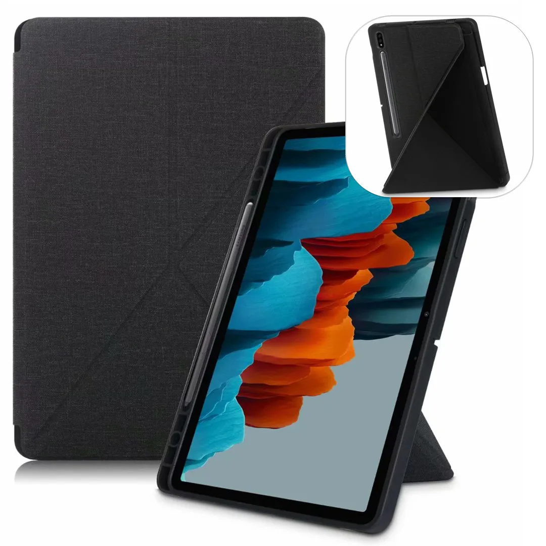 Чехол для Samsung Galaxy Tab S7 Fe S7 S8 Plus, футляр для карандашей, тканевый Магнитный чехол-подставка, умный чехол для Galaxy Tab S8 Plus S8, зеркальный чехол
Чехол для Samsung Galaxy Tab S7 Fe S7 S8 Plus, футляр для карандашей, тканевый Магнитный чехол-подставка, умный чехол для Galaxy Tab S8 Plus S8, зеркальный чехол