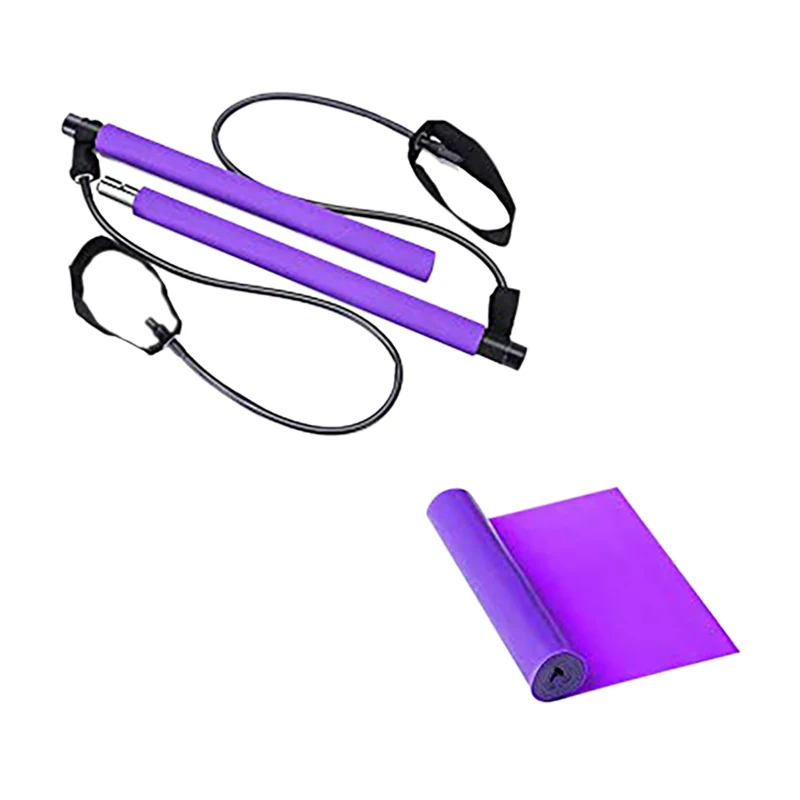 Pilates Bar Kit with Resistance Bands Foot Loop Yoga Pilates Exercise Stick for Home Gym Workout Pilates
Pilates Bar Kit with Resistance Bands Foot Loop Yoga Pilates Exercise Stick for Home Gym Workout Pilates