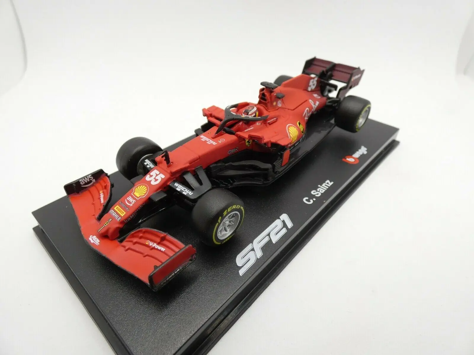 Модель автомобиля BBURAGO 1:43 Series FERRARI F1 SF21 #55
Модель автомобиля BBURAGO 1:43 Series FERRARI F1 SF21 #55