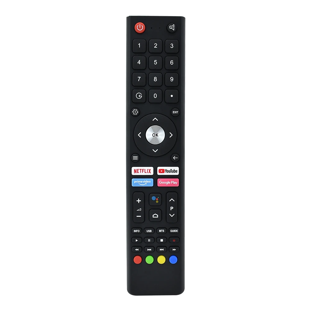 

New Remote Control for CHIQ LED 4K TV U55H7A U58H7A U43H7A GCBLTV02ADBBT Controller With YouTube Netflix