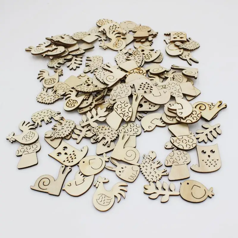 50pcs Wood Slice Laser Cut Out Natural Wooden Pieces Children Handmade Scrapbooking Party Wedding Decoration
50pcs Wood Slice Laser Cut Out Natural Wooden Pieces Children Handmade Scrapbooking Party Wedding Decoration