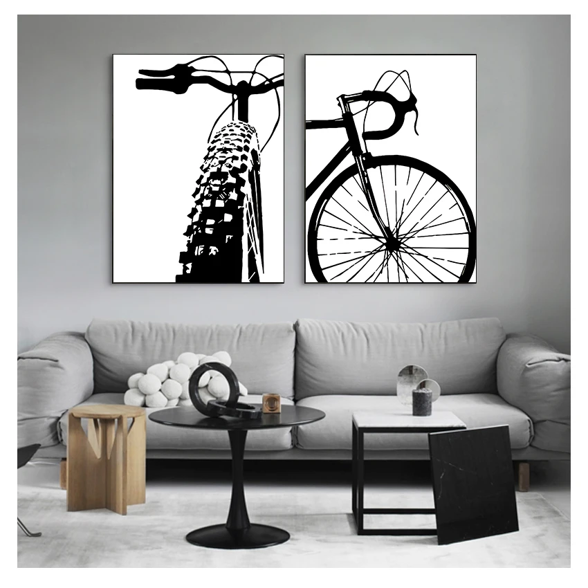 Wall Art Deco Black Bicycle painting printed Nordic poster Children's Room Living Room home decor
Wall Art Deco Black Bicycle painting printed Nordic poster Children's Room Living Room home decor