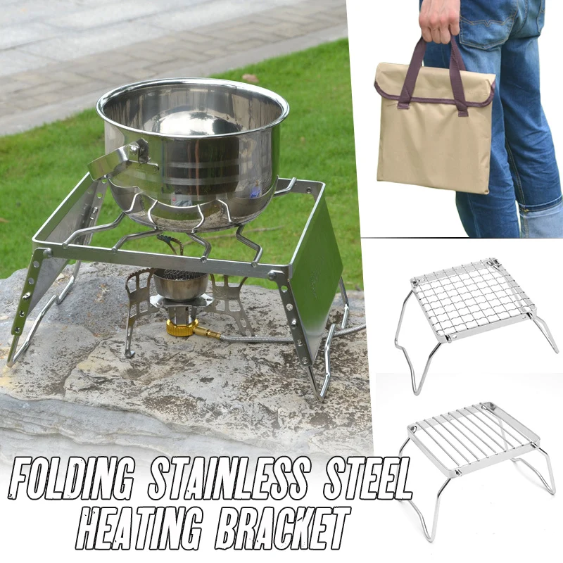 Hot Multiple Styles Folding Grill Portable Stainless Steel Camping Grill Grate Gas Stove Stand Outdoor Stove Support Suppiles
Hot Multiple Styles Folding Grill Portable Stainless Steel Camping Grill Grate Gas Stove Stand Outdoor Stove Support Suppiles