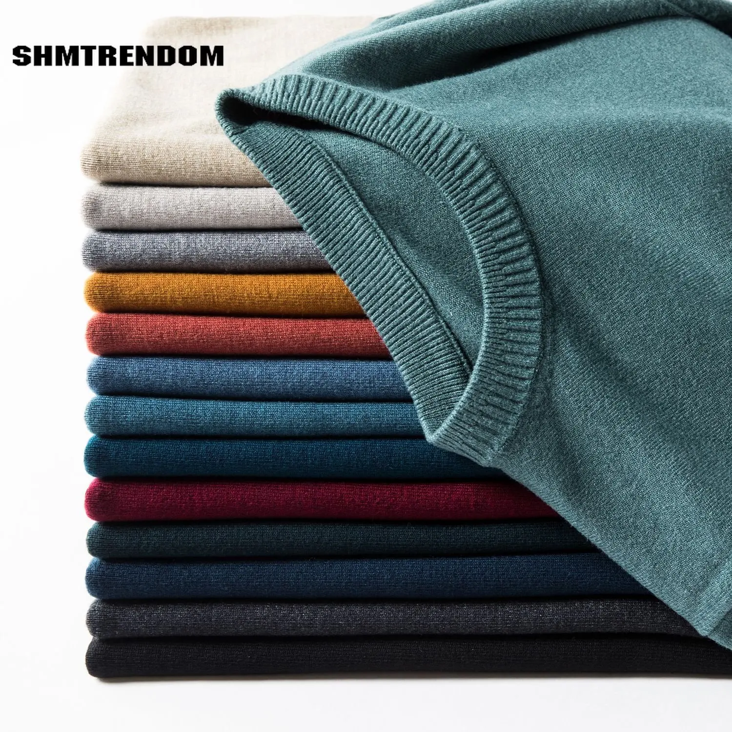 SHMTRENDOM Mens Sweaters Autumn Winter Long Sleeve Round Collar Computer Knitted Male Sweaters Simple Pullover Man Sweaters 3XL
SHMTRENDOM Mens Sweaters Autumn Winter Long Sleeve Round Collar Computer Knitted Male Sweaters Simple Pullover Man Sweaters 3XL