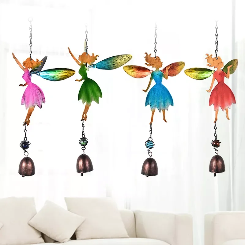 Fairy Angel Wind Chimes Spinner Romantic Metal Art Wind Bells Musical Hanging Decoration Outdoor Garden Patio Yard Windows Doors
Fairy Angel Wind Chimes Spinner Romantic Metal Art Wind Bells Musical Hanging Decoration Outdoor Garden Patio Yard Windows Doors