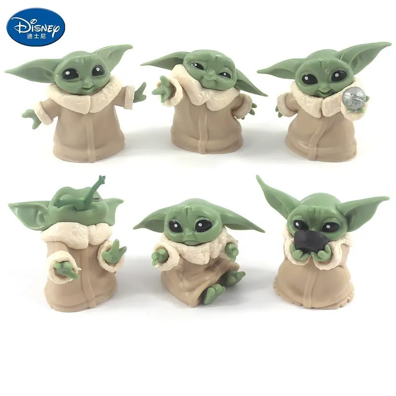 5/6/10Pcs Baby Yoda Grogu Mandalorian Action Figure Toys 4-7cm Yoda Baby Action Toys Star Wars Figuras Hot Kids Toys Xmas Gifts 
5/6/10Pcs Baby Yoda Grogu Mandalorian Action Figure Toys 4-7cm Yoda Baby Action Toys Star Wars Figuras Hot Kids Toys Xmas Gifts